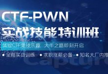 CTF-PWN实战技能特训班 视频课程-VIPC6资源网