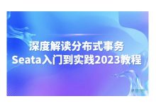 尚马教育:深度解读分布式事务Seata入门到实践 视频课程-VIPC6资源网