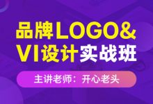 品牌logo&VI设计实战班,企业标志形象设计,视频课程下载-VIPC6资源网
