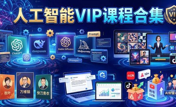 生成式Ai人工智能VIP课程合集