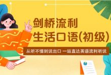 剑桥流利生活口语(初级+中级+高级),英语口语学习视频课程-VIPC6资源网