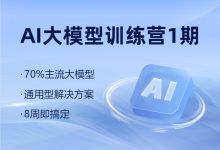 博学谷:AI大模型训练营1+2期,主流大模型通用解决方案-VIPC6资源网