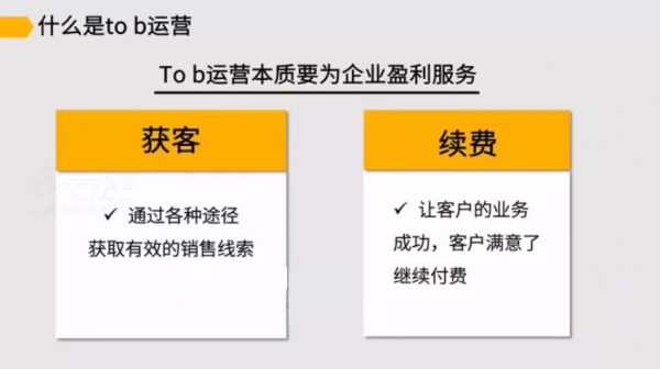 To B运营：低成本获客与续费 视频截图