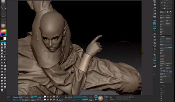 黑老道ZBrush造型艺术与烘托进阶研修班 视频截图