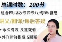 彭老师英语外刊精读课,140节视频+PDF-VIPC6资源网