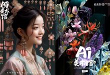 白无常AI美术馆MJ+SD(2023第三期) Ai商业设计视频+素材-VIPC6资源网