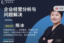 陈冰:企业经营分析与问题解决,视频课程-VIPC6资源网