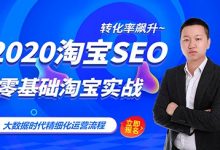 2020杰克老师VIP培训课程:零基础学习淘宝SEO运营实战-VIPC6资源网