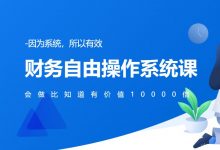 财务自由操作系统课+财报分析技能课+企业分析技能课 (微淼合集 云盘下载)-VIPC6资源网