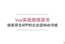 Vue实战微信读书,Web APP全面提升技能-VIPC6资源网