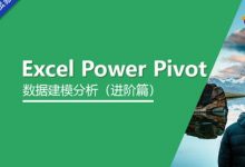 Excel Power Pivot建模分析进阶,Excel数据分析培训教程-VIPC6资源网
