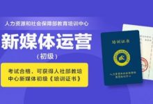 馒头商学院:新媒体运营初级+证书班,院院老师的新媒体课-VIPC6资源网