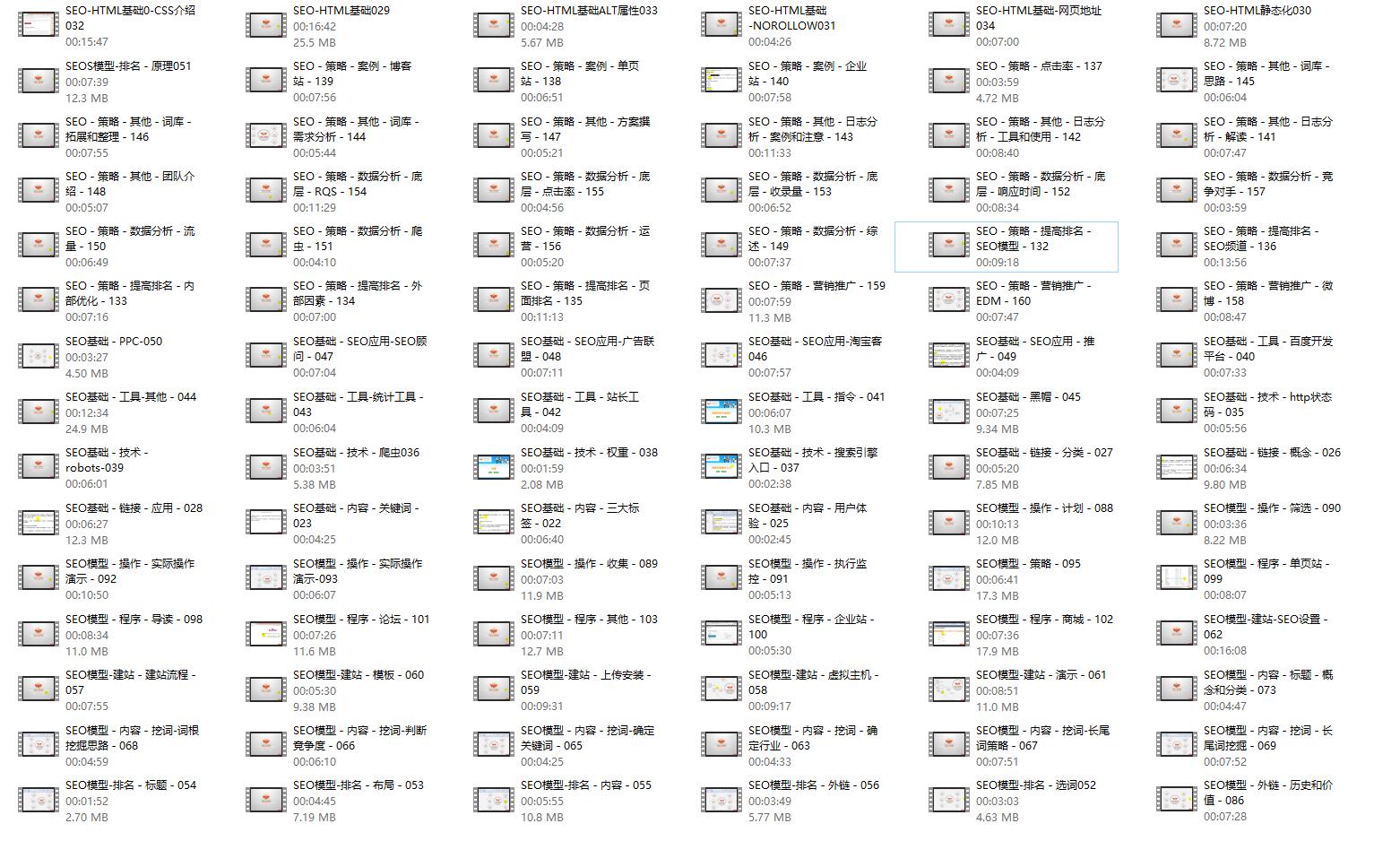 利为汇seo课程 160课