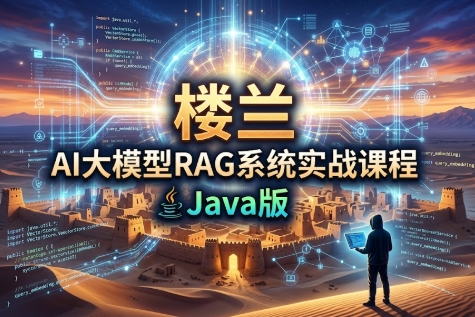 楼兰:AI大模型RAG系统实战课程 Java版