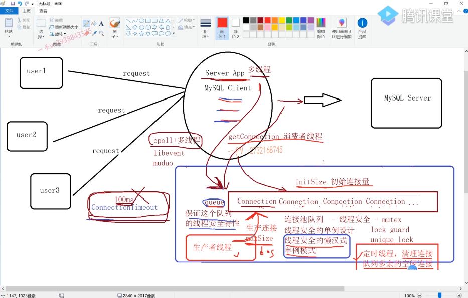 手写数据库连接池-C++11代码实战经典-多线程和智能指针 视频截图