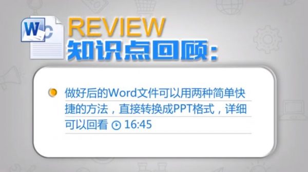 12堂颠覆传统的Word进阶必修课 视频截图