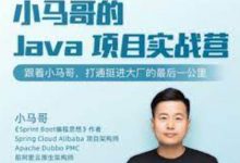 小马哥的 Java 项目实战营,高级Java工程师培训课程(视频+资料67G)-VIPC6资源网